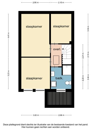 Plattegrond - Zeswegenlaan 143, 6412 HE Heerlen - zeswegenlaan 143 heerlen 2D verd.jpg